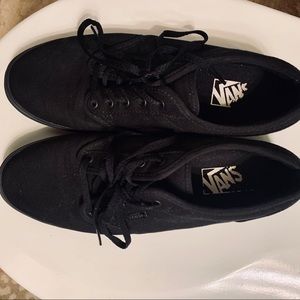 All black vans